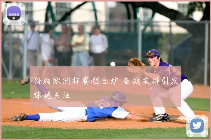 孙狗欧洲杯赛程出炉 备战安排引发球迷关注
