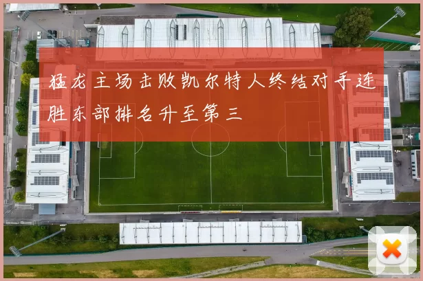 猛龙主场击败凯尔特人终结对手连胜东部排名升至第三
