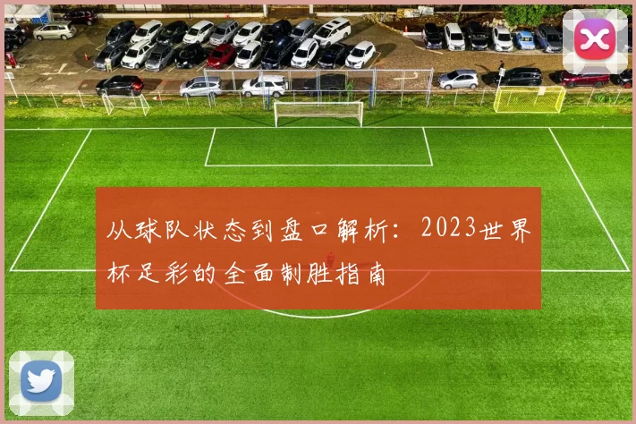 从球队状态到盘口解析：2023世界杯足彩的全面制胜指南