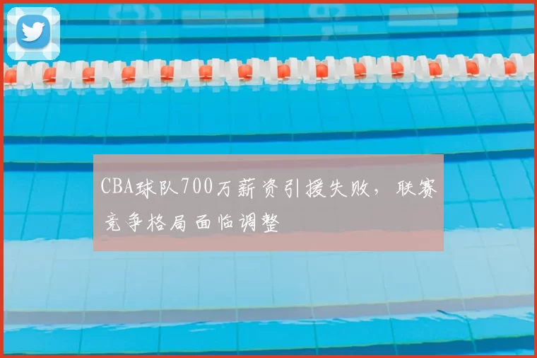 CBA球队700万薪资引援失败,联赛竞争格局面临调整