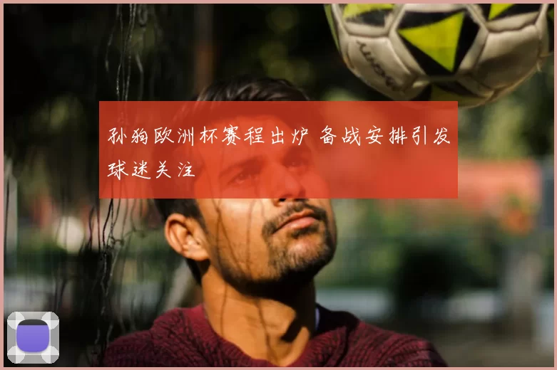 孙狗欧洲杯赛程出炉 备战安排引发球迷关注